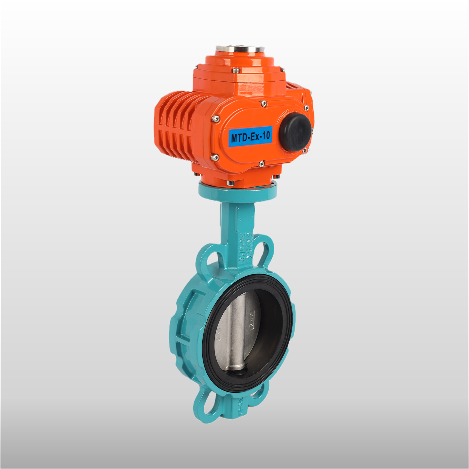 Ex Actuator Aluminum Alloy Butterfly Valve SS Disc