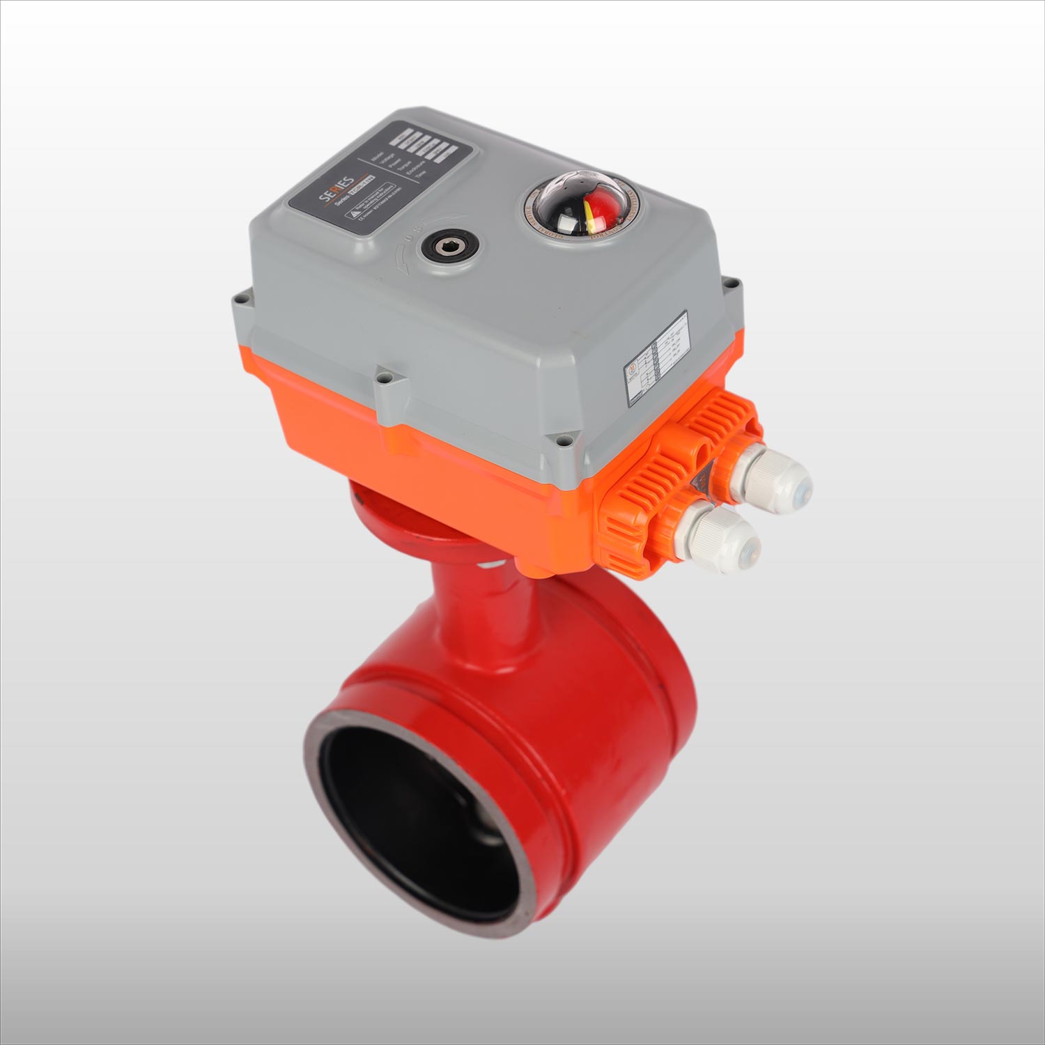 Grooved Butterfly Valve Actuator