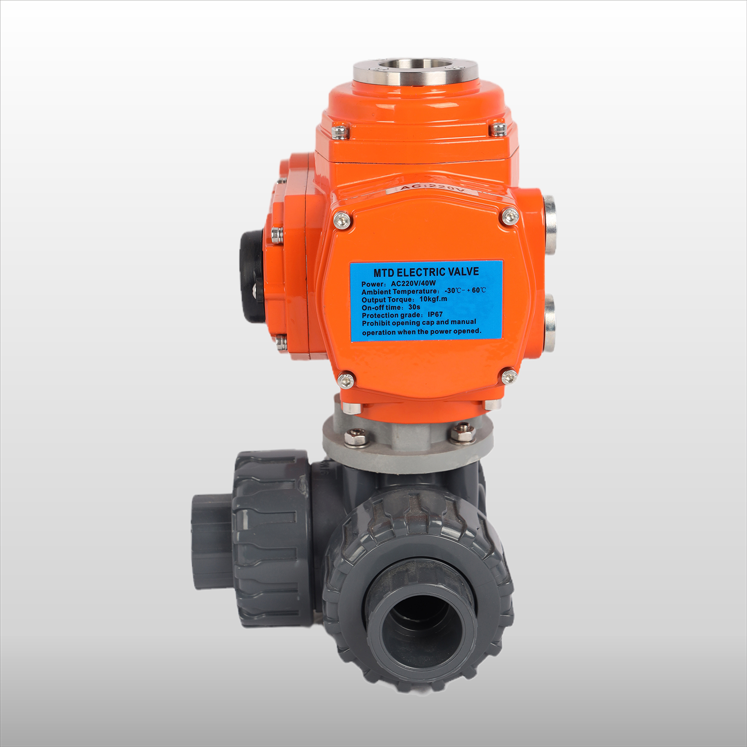 3 Way PVC Explosion Proof Valve