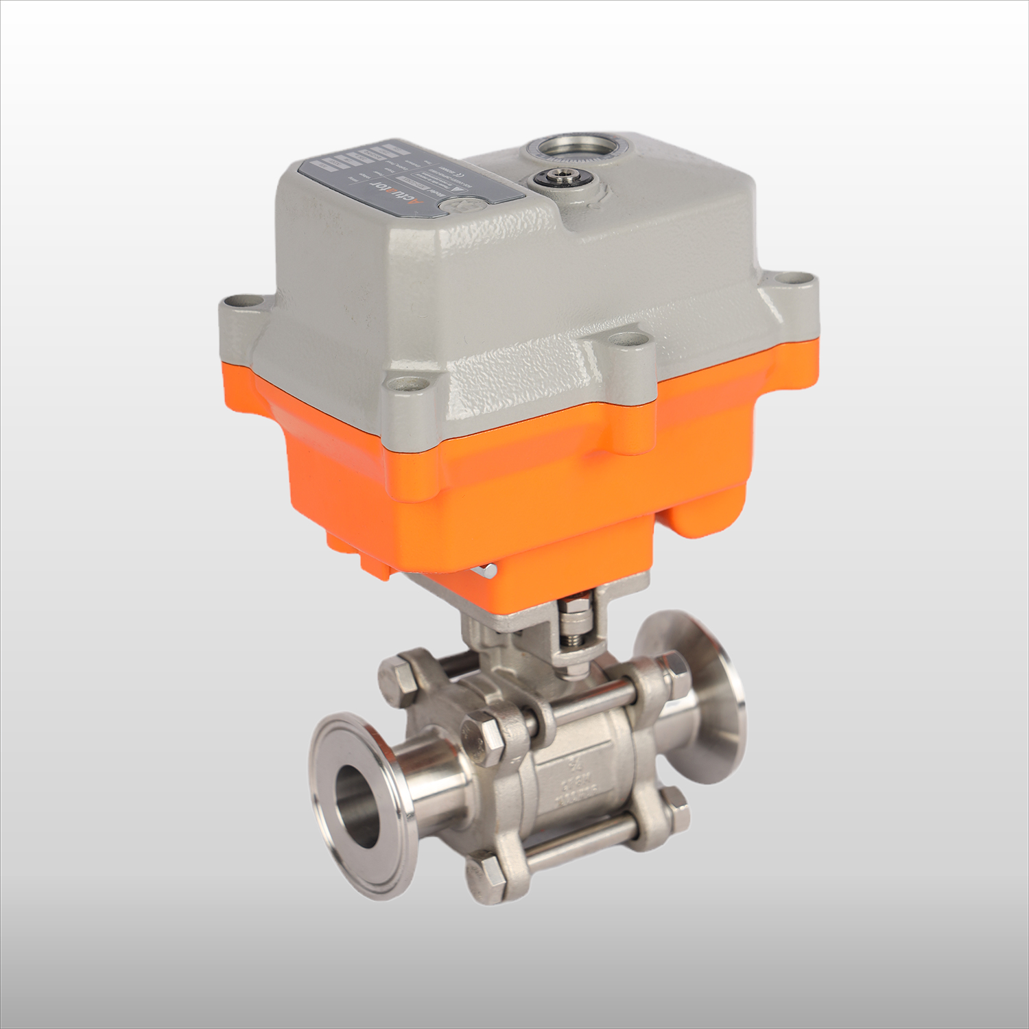 3-piece Sanitary On&Off Ex Explosion Proof Ball Valve - MTD Actuator Valve